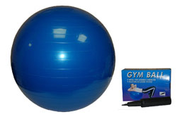 Мяч для фитнеса гимнастический BD30 75 см в наборе с насосом 